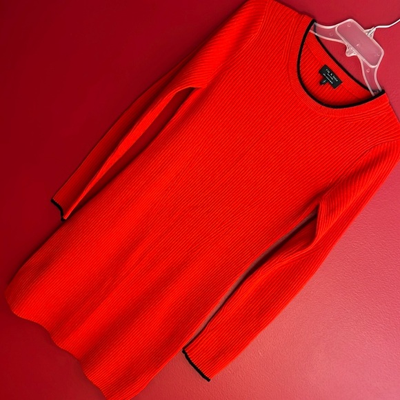 rag & bone Dresses & Skirts - Rag & Bone Red Cashmere Sweater Dress